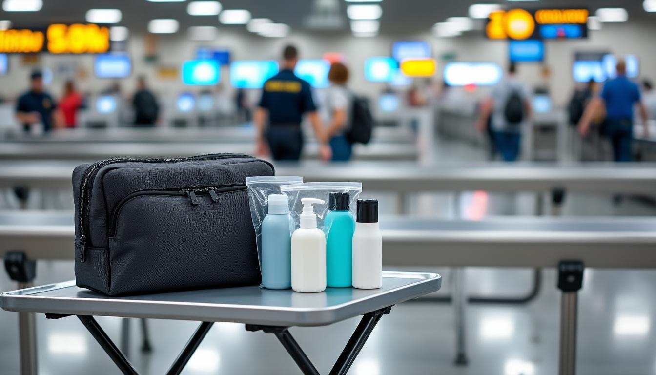 découvrez nos astuces pour transporter vos liquides en bagage cabine, incluant soins et parfums, en toute sécurité et conformité.